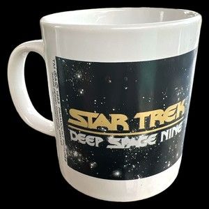 VTG STAR TREK DEEP SPACE NINE 9 Coffee Mug Kilncraft 1993 IMAGE DESIGN CONCEPTS